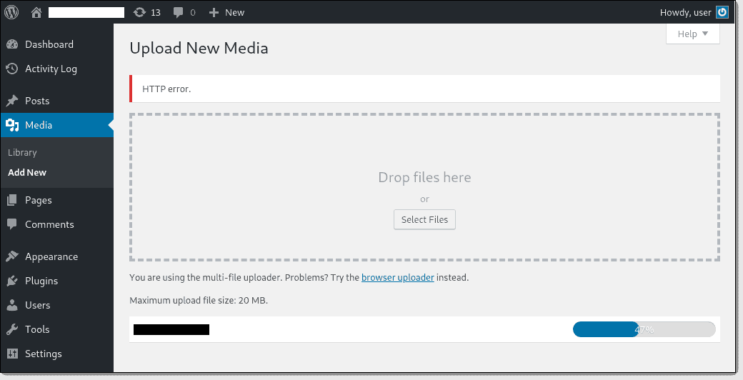 5 Easy Steps to Fix an Http Error When Uploading Images to WordPress