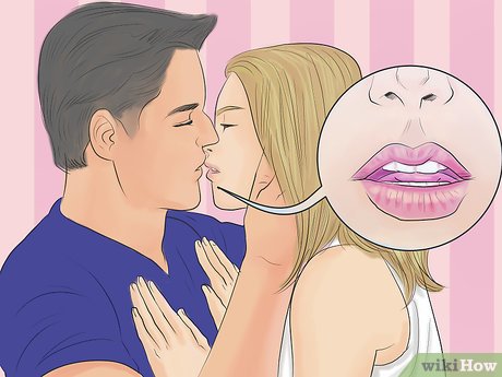 How To French Kiss Diagram