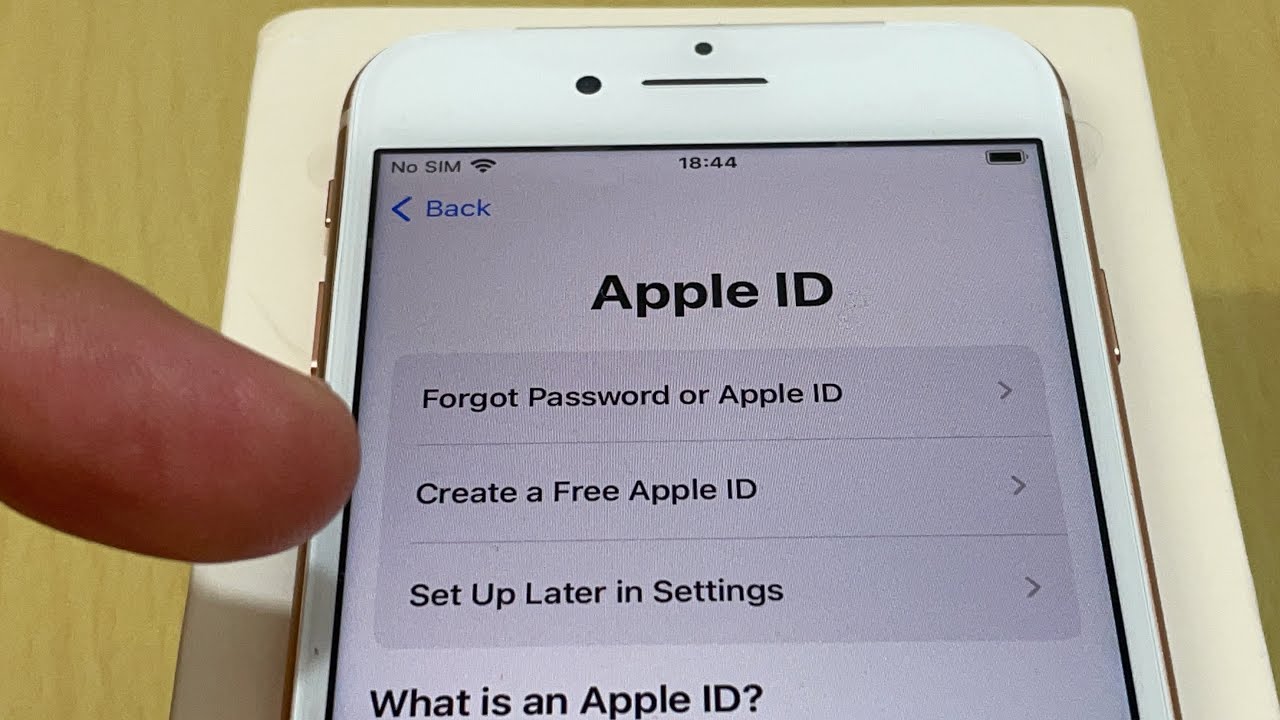 iPhone Setup and Apple ID Creation YouTube