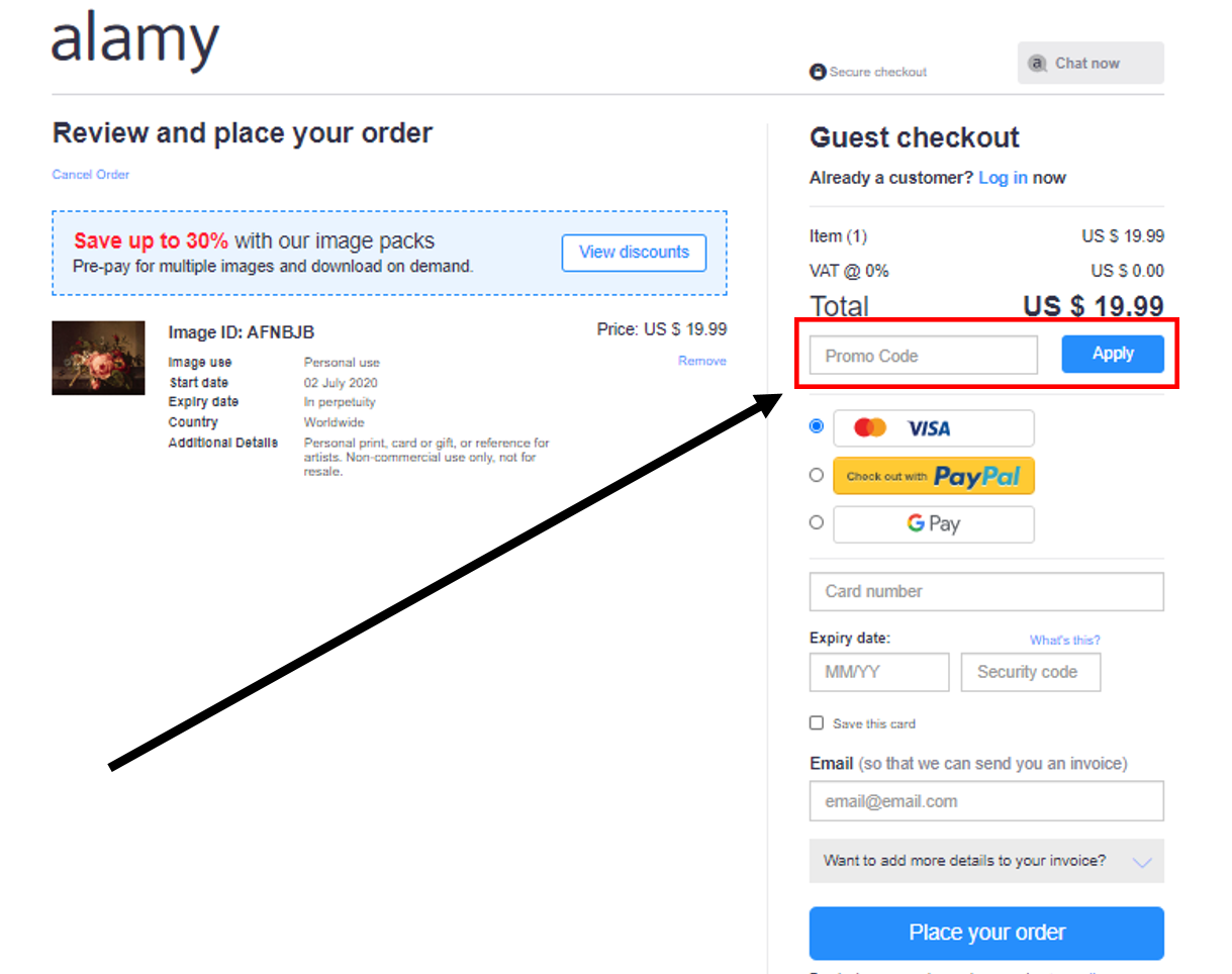 Alamy Coupons 2024