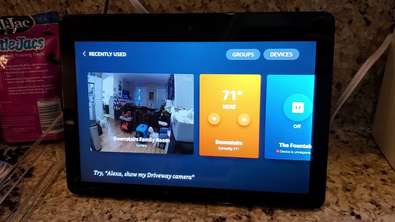 Smart Home Dashboard On Amazon Echo Show YouTube