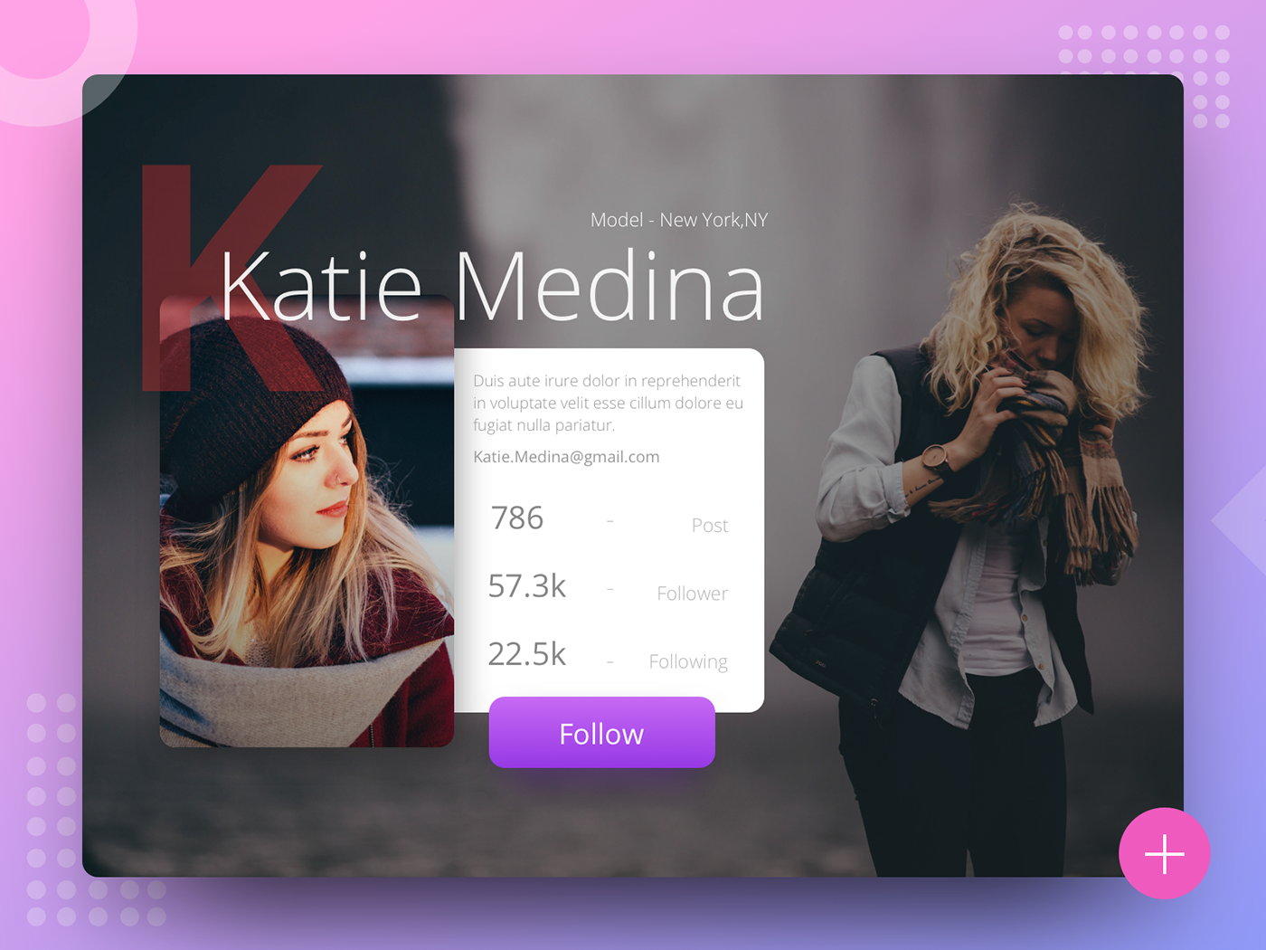 User Profile on Behance