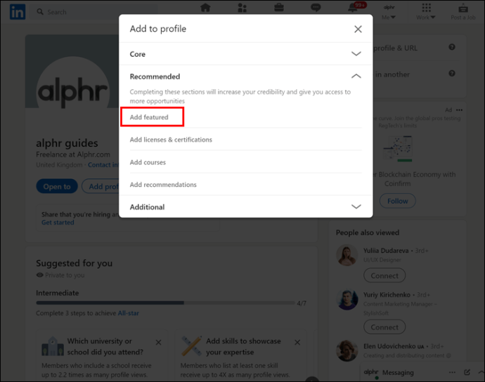 How to View Your Resume on LinkedIn