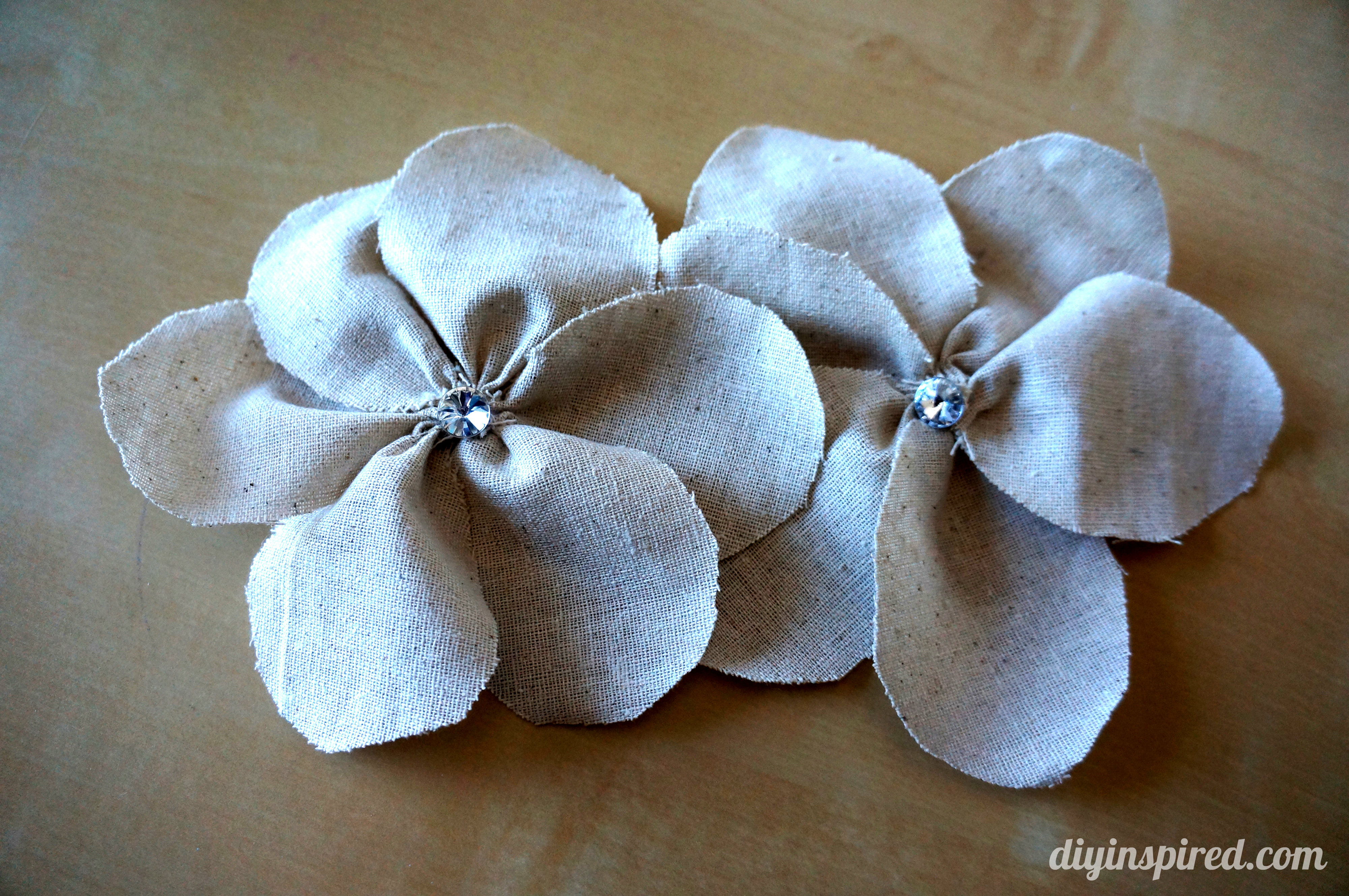 Fabric Flower Tutorial