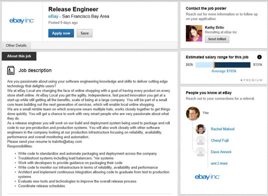 How to Search for a Job on LinkedIn dummies