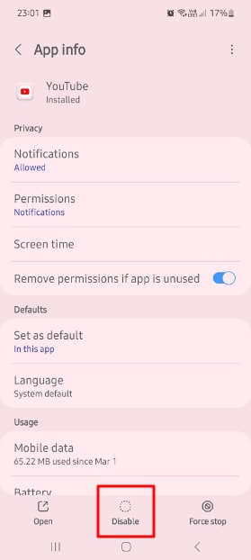How to Delete the YouTube App from AndroidDrFone
