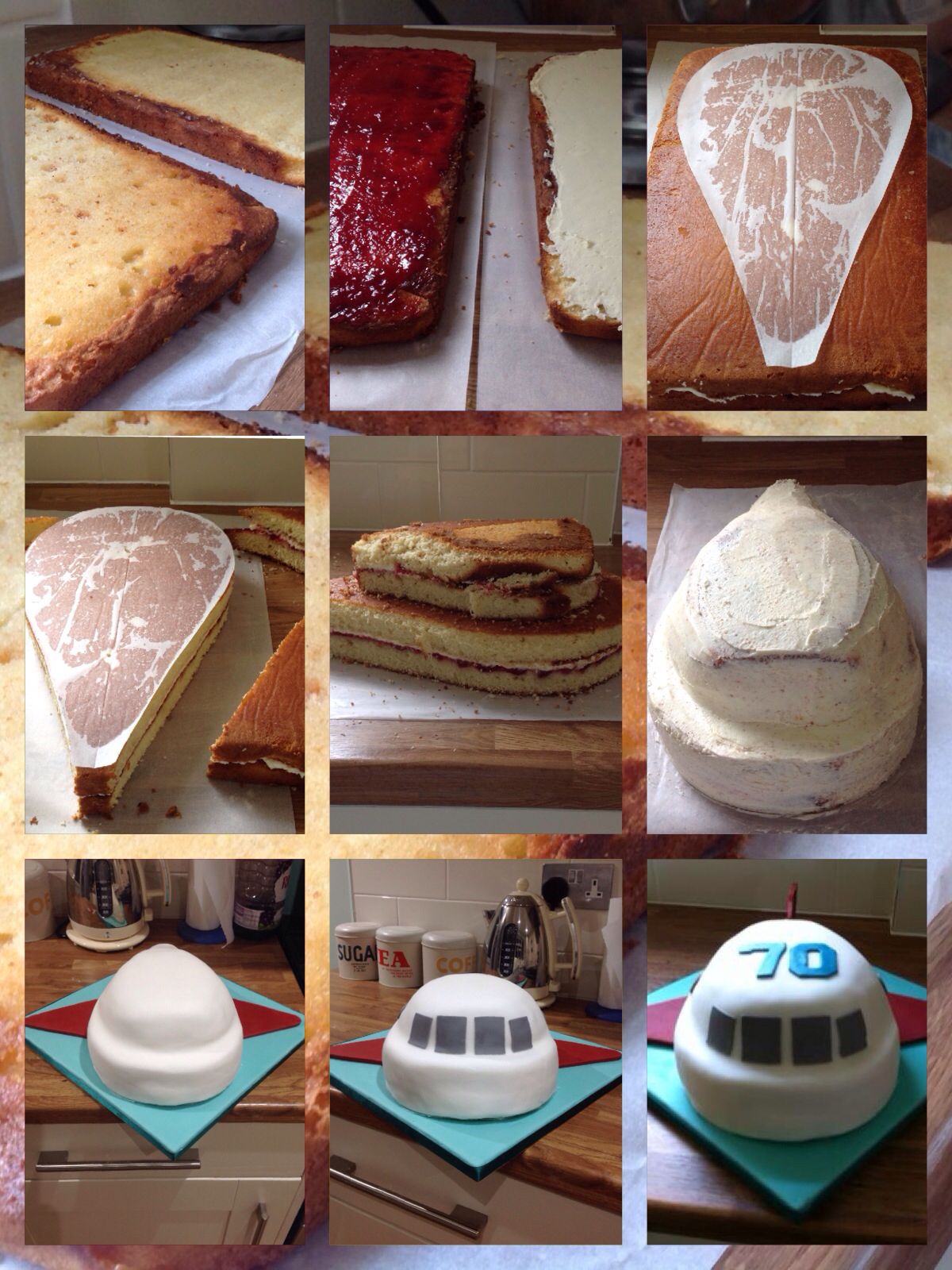 How to make an airplane cake Airplane cake Cake creations Cake