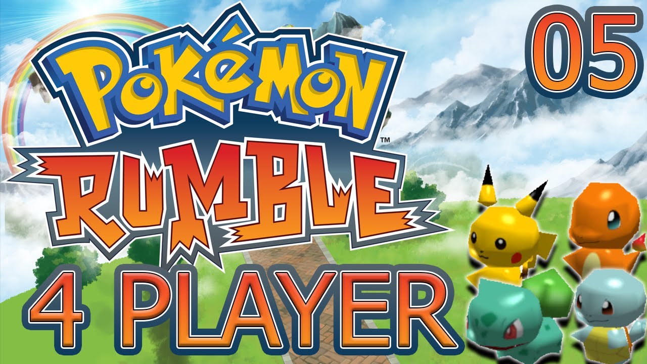 Pokemon Rumble 4 Player Part 5 A Rank Champions YouTube
