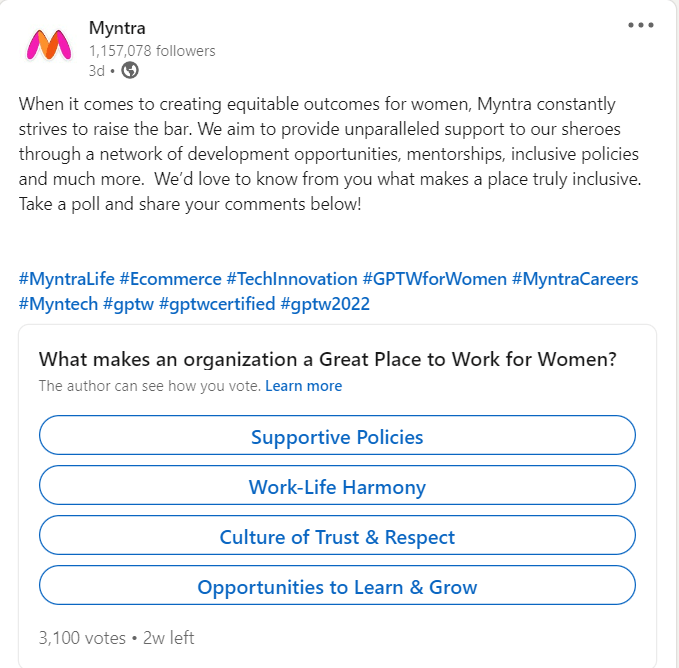 40 LinkedIn Poll Ideas To Help You Recruit Better