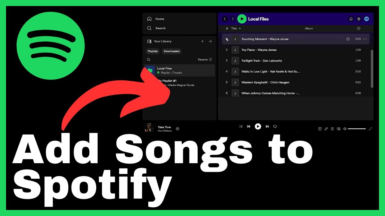 How to Add Any Song To Spotify PC MAC YouTube