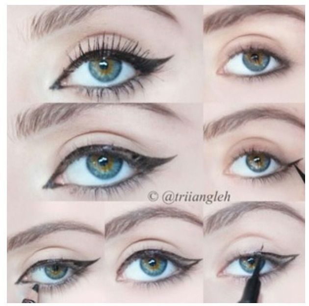 EYELINER TUTORIAL 2 Eyeliner tutorial Eyeliner Eye makeup