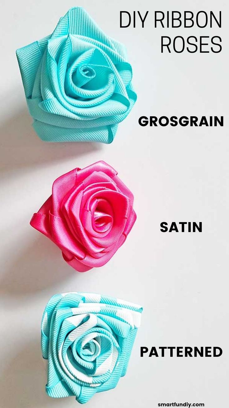 How to make ribbon roses Artofit