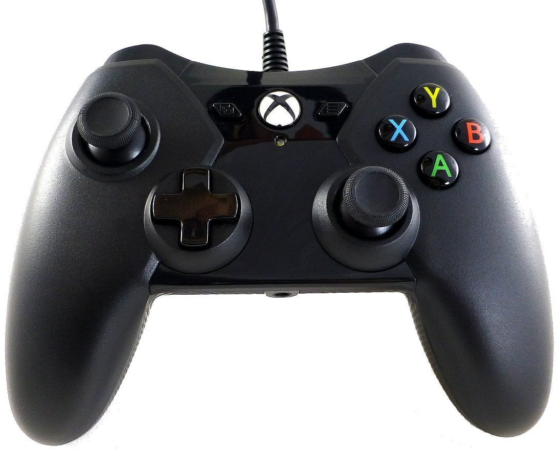 PowerA Wired Dual Rumble Motors Controller for Xbox One Black Open