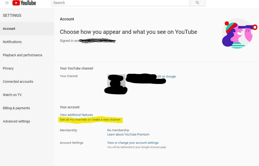Create a channel on your YouTube account Chris Mendla Tech