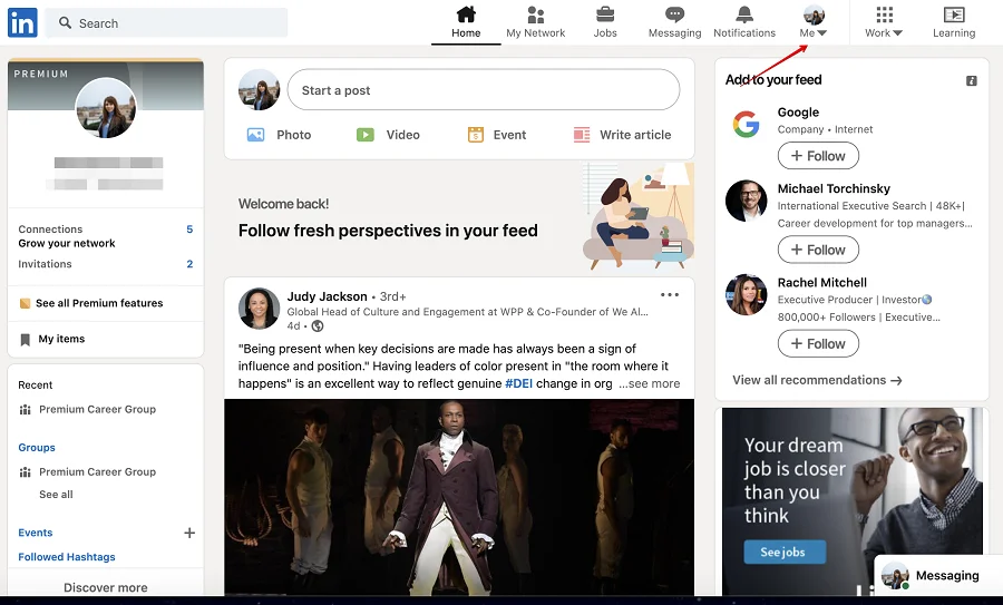 How to delete a LinkedIn profile