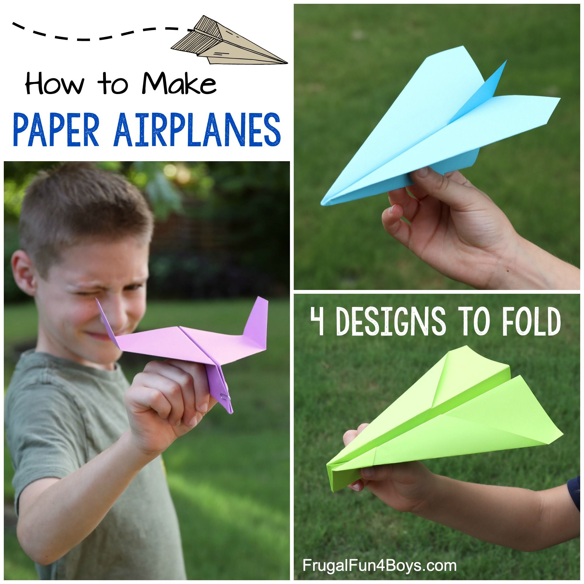How to make awesome paper airplanes 4 designs Artofit