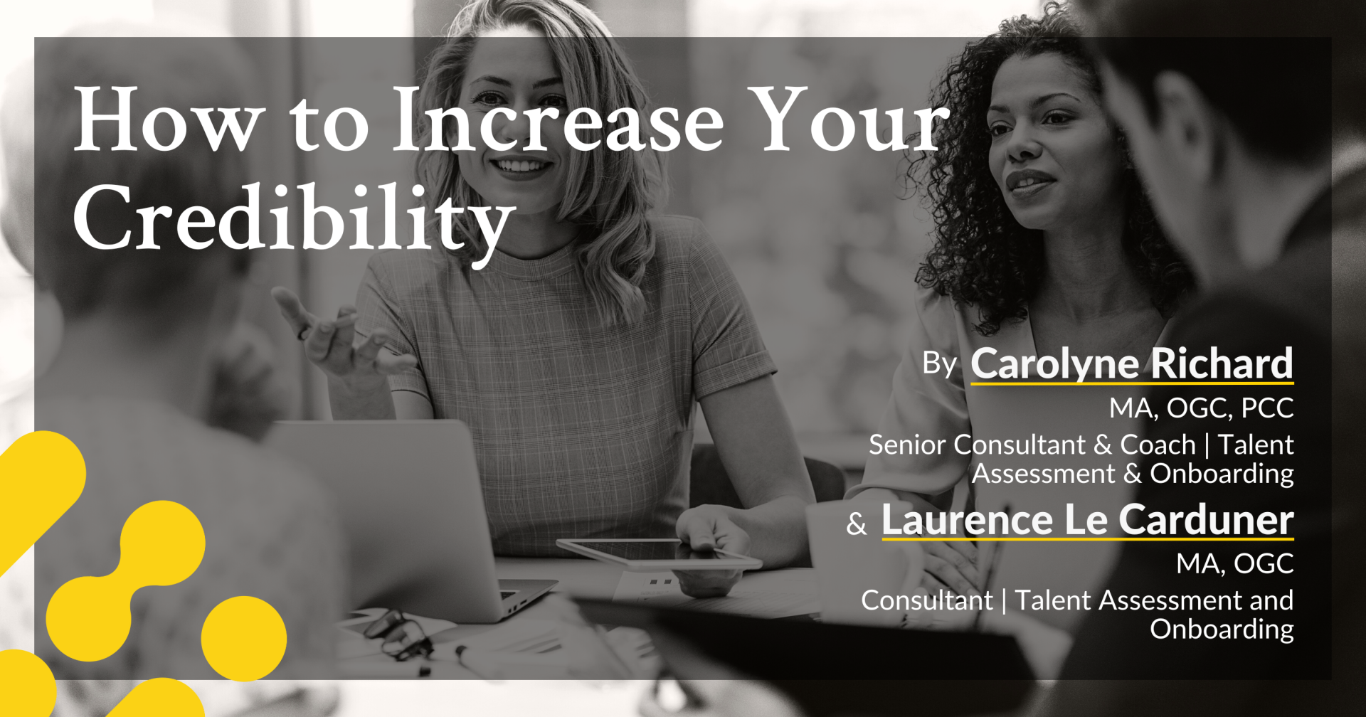 How to increase your credibility Humance Culture Performance