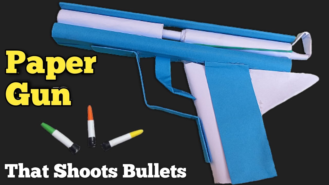 Diy How To Make a Paper Gun Pistol Paper Weapons by Origami Paper