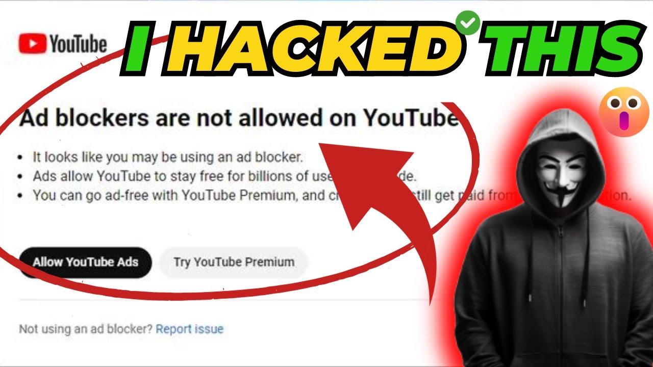 How to Bypass YouTube Adblock Detection Hidden Secret Trick YouTube