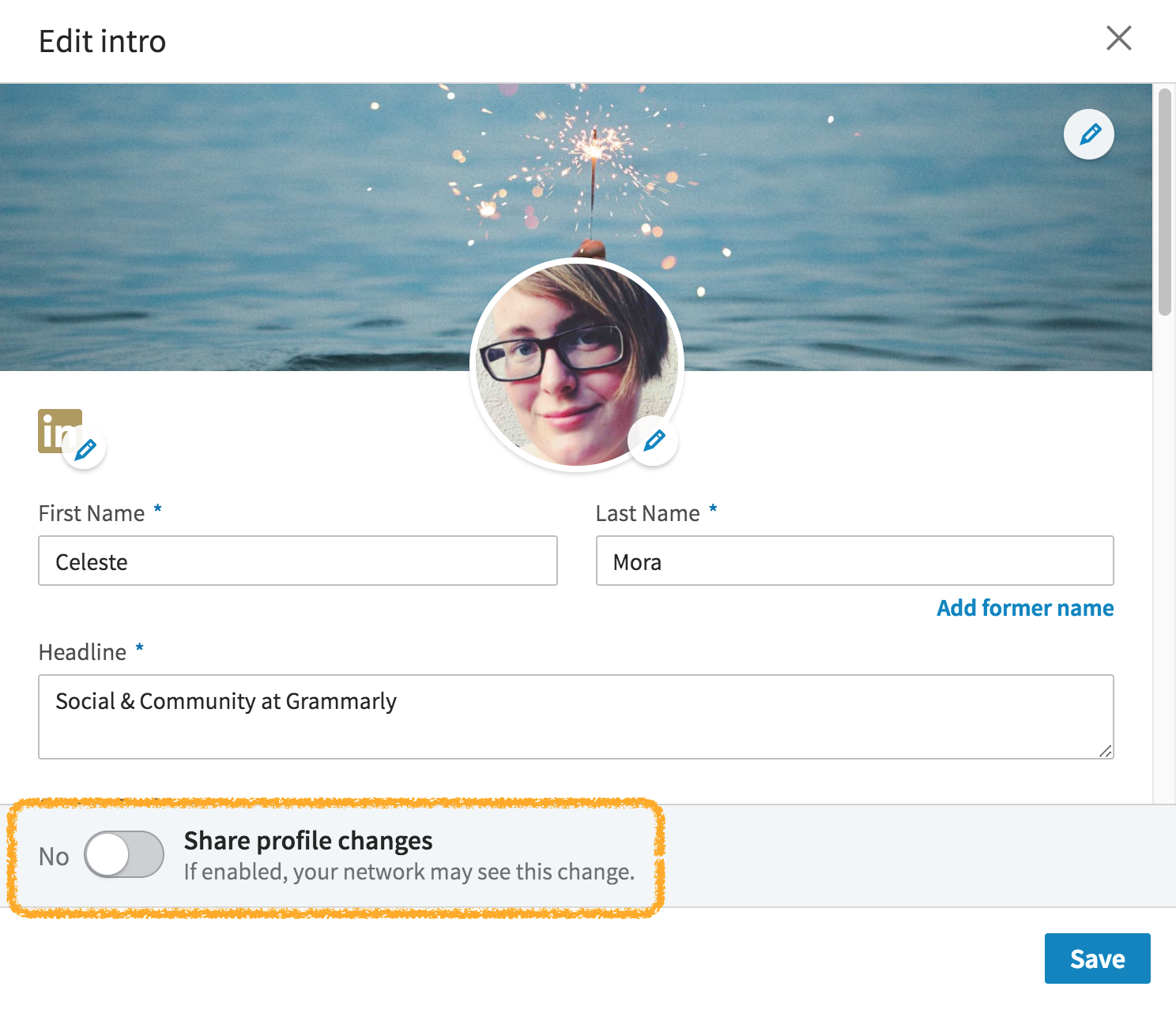 How to Update Your LinkedIn Profile Without Alerting Anyone Grammarly
