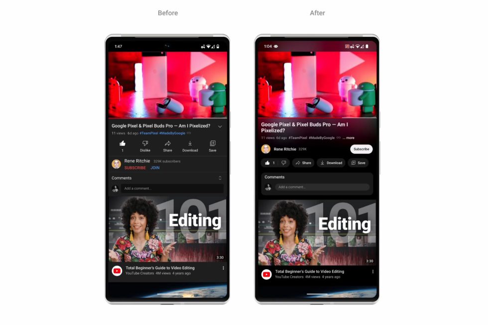 YouTubes Sweet New Look and Features Arrives