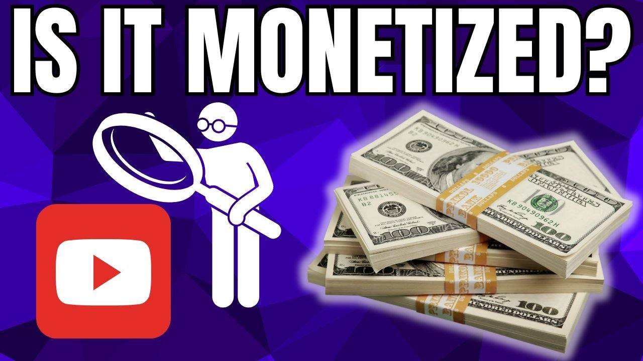 How to Check If a YouTube Channel is Monetized or Not YouTube Channel