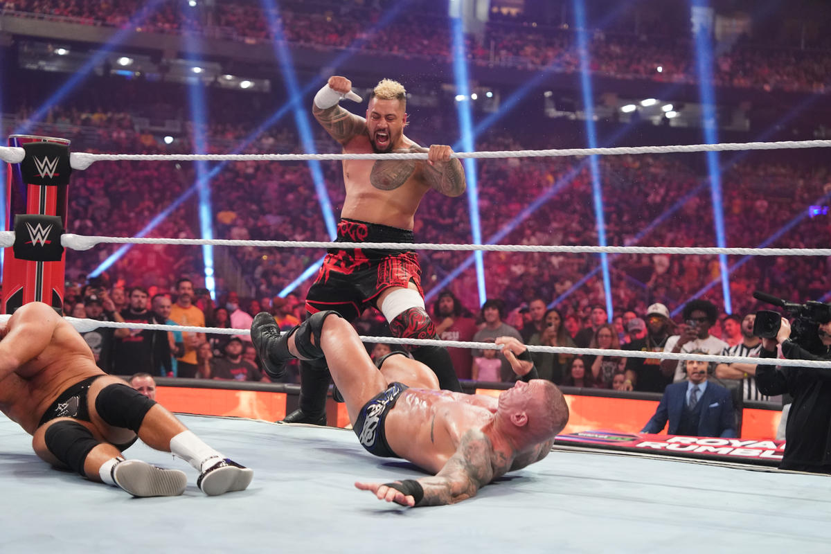 Randy vs Solo Fatal 4Way Match Royal Rumble January 27 2024