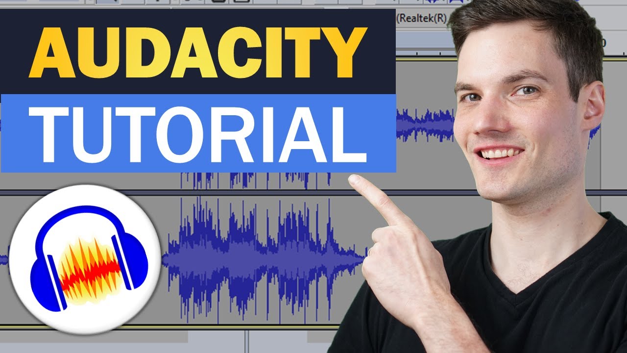 How to use Audacity to Record Edit Audio Beginners Tutorial YouTube