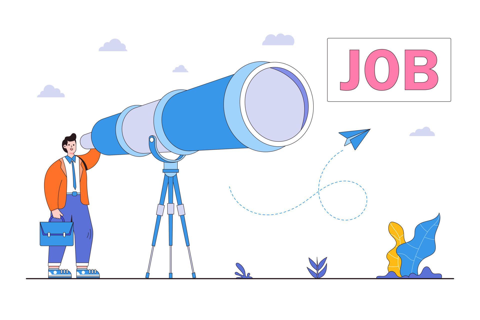 Looking for a new job employment career job hunt finding an
