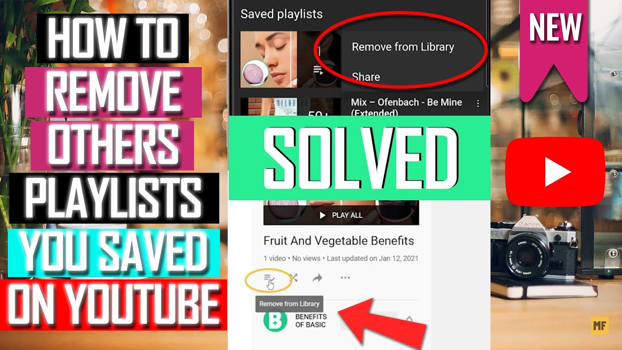 How to Remove Saved Playlists from Youtube Problem Solved Remove