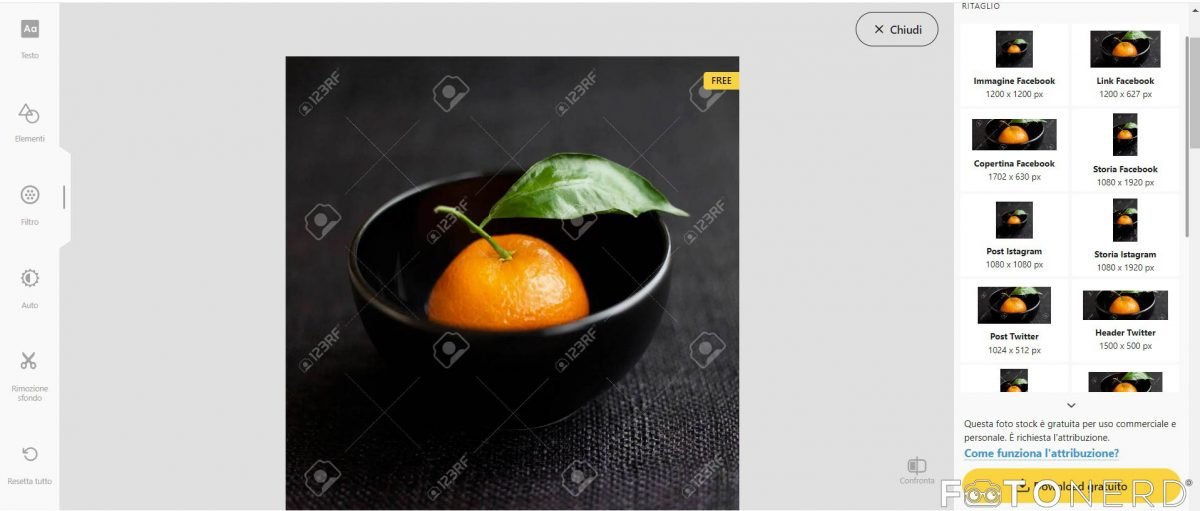 123RF gratis come scaricare immagini gratuitamente FotoNerd