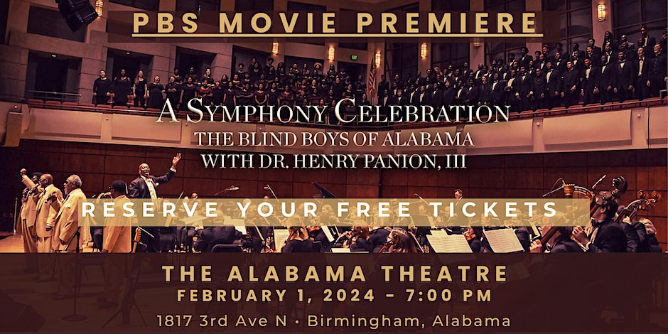 Movie Premiere A Symphony Celebration The Blind Boys of Alabama