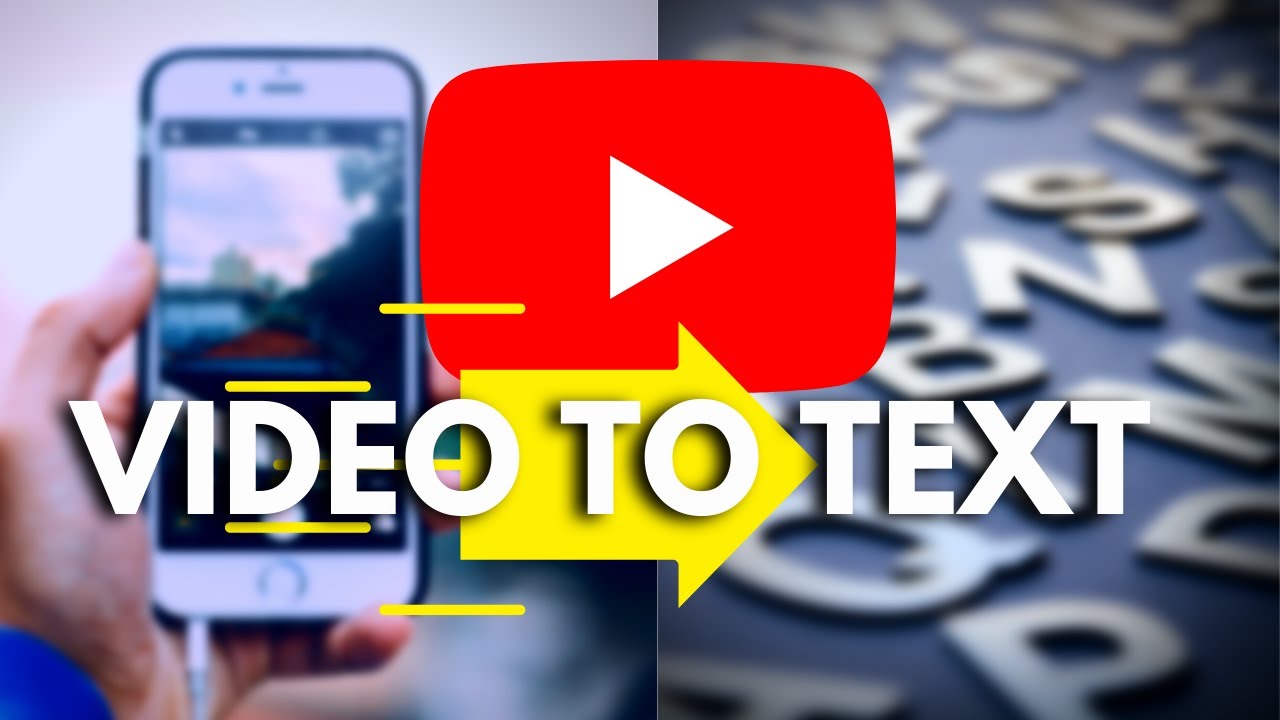 Transcribe Any YouTube Video To Text FREE and FAST YouTube