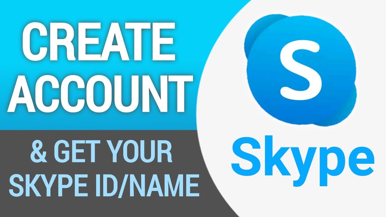 How to Create A Skype Account 2025 Get Your Skype IDName YouTube