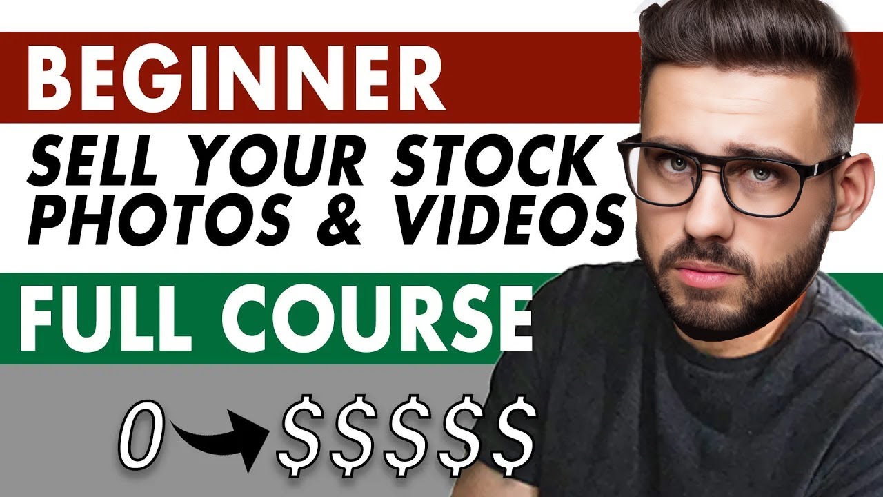 Stock Photography Guide for Beginners FREE COURSE Make Money Adobe