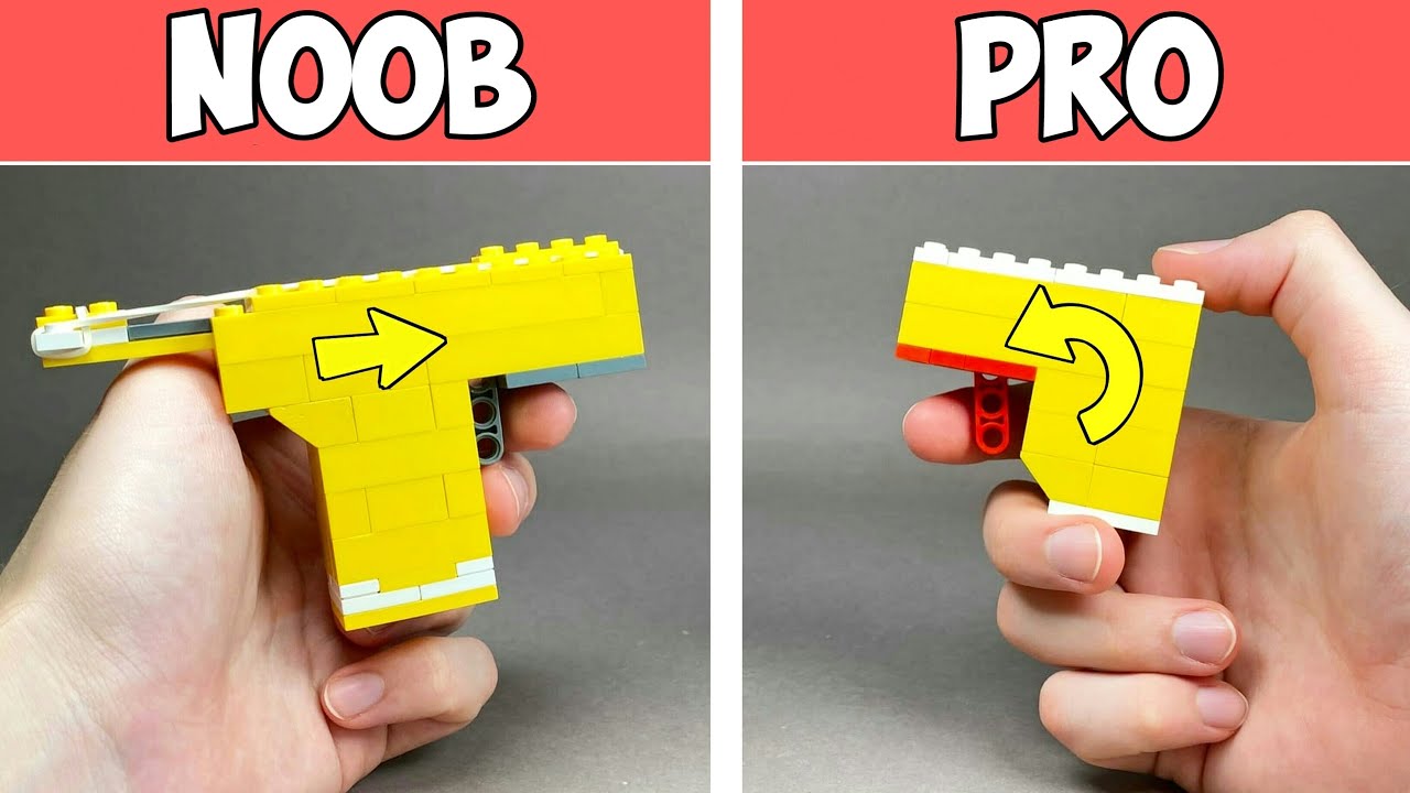 How to make a Lego Pistol Easy Tutorial YouTube