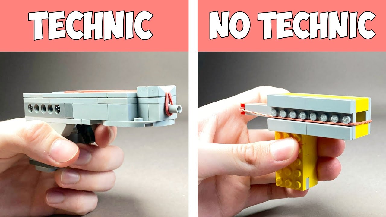 How to make a Lego Pistol Gun Easy Tutorial YouTube