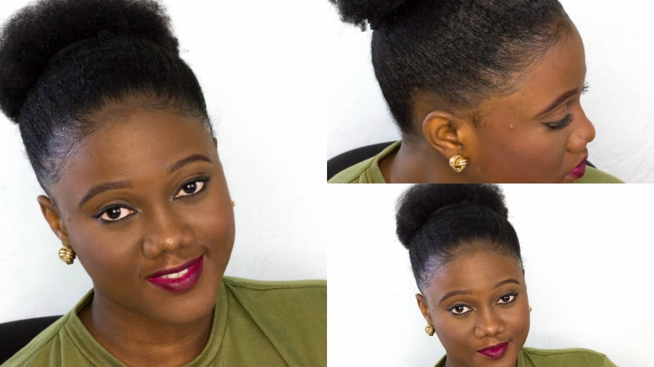 DIY Quick Hair Puff in 4 Minutes YouTube