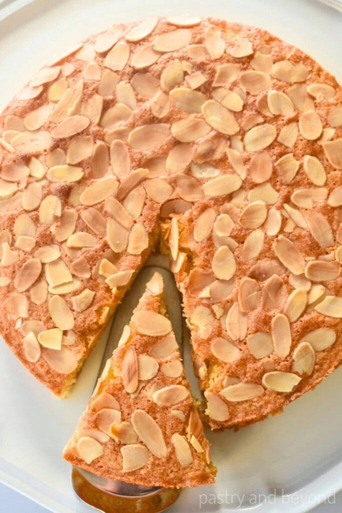 Easy Almond Cake Recipe Pastry Beyond