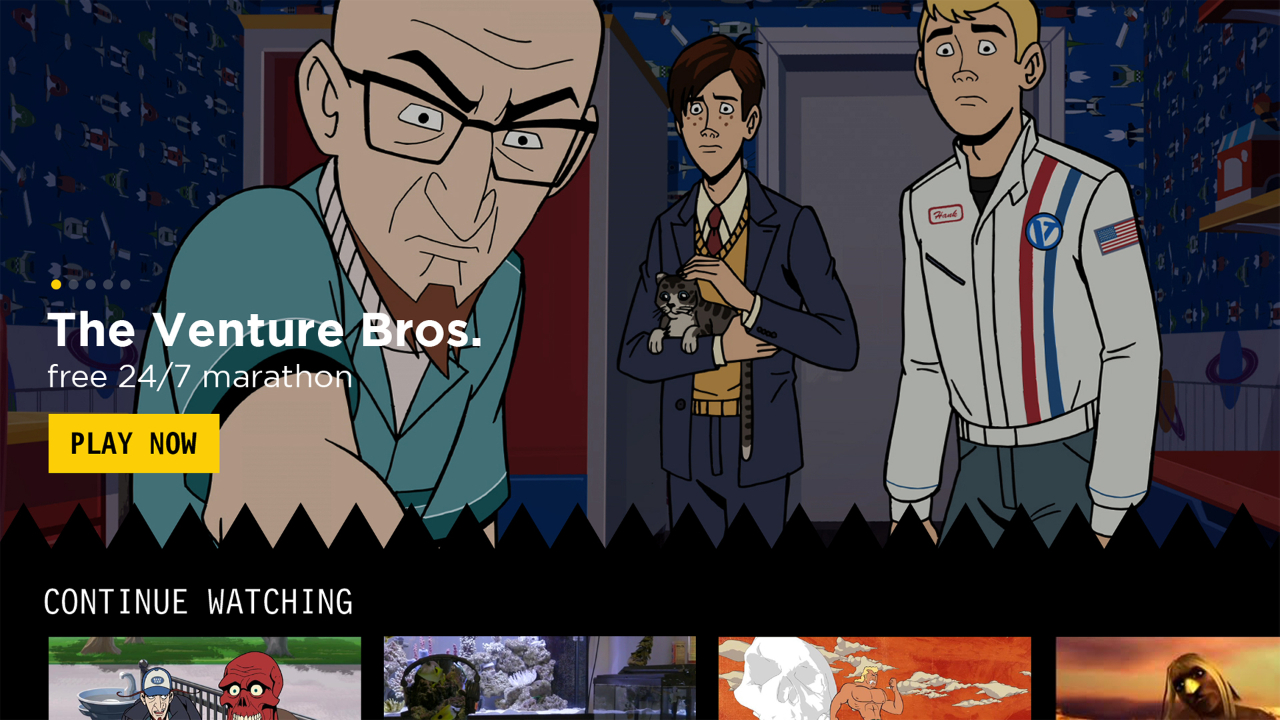 adult swim TV App Roku Channel Store Roku