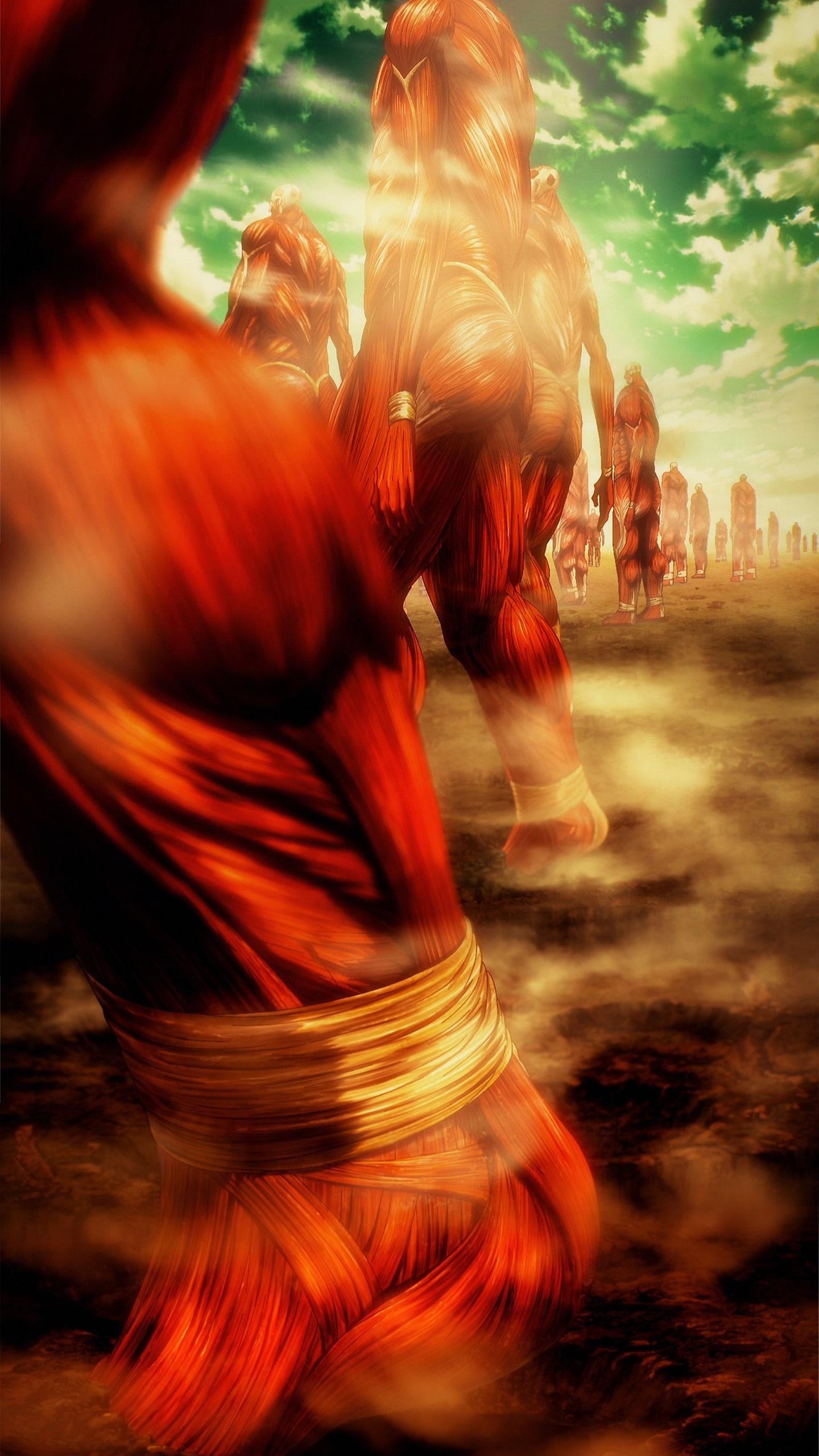 Attack On Titan The Rumbling Wallpapers Wallpaper Cave