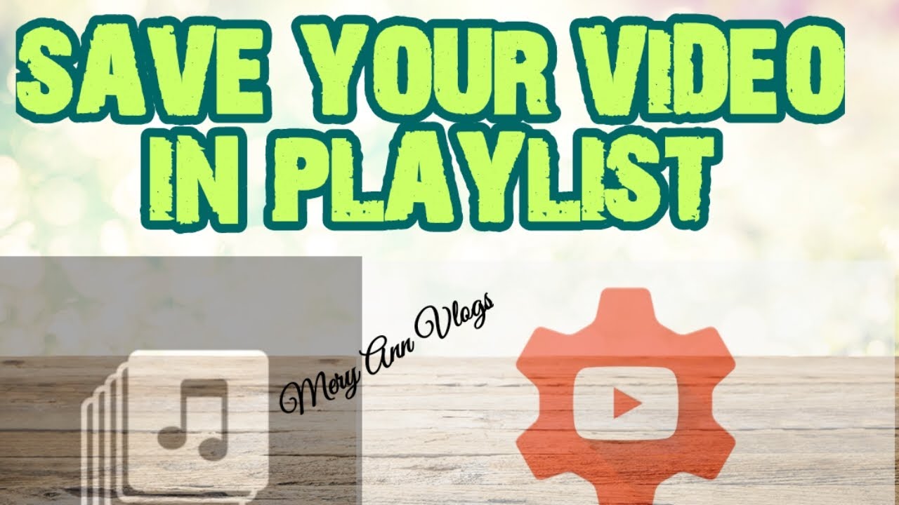 HOW TO SAVE VIDEO IN PLAYLIST USING YT STUDIO APP YouTube