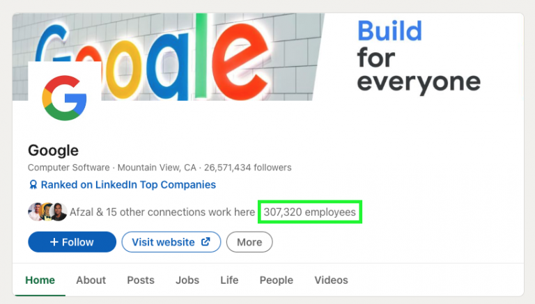 How to find the current or former employees of any company on LinkedIn