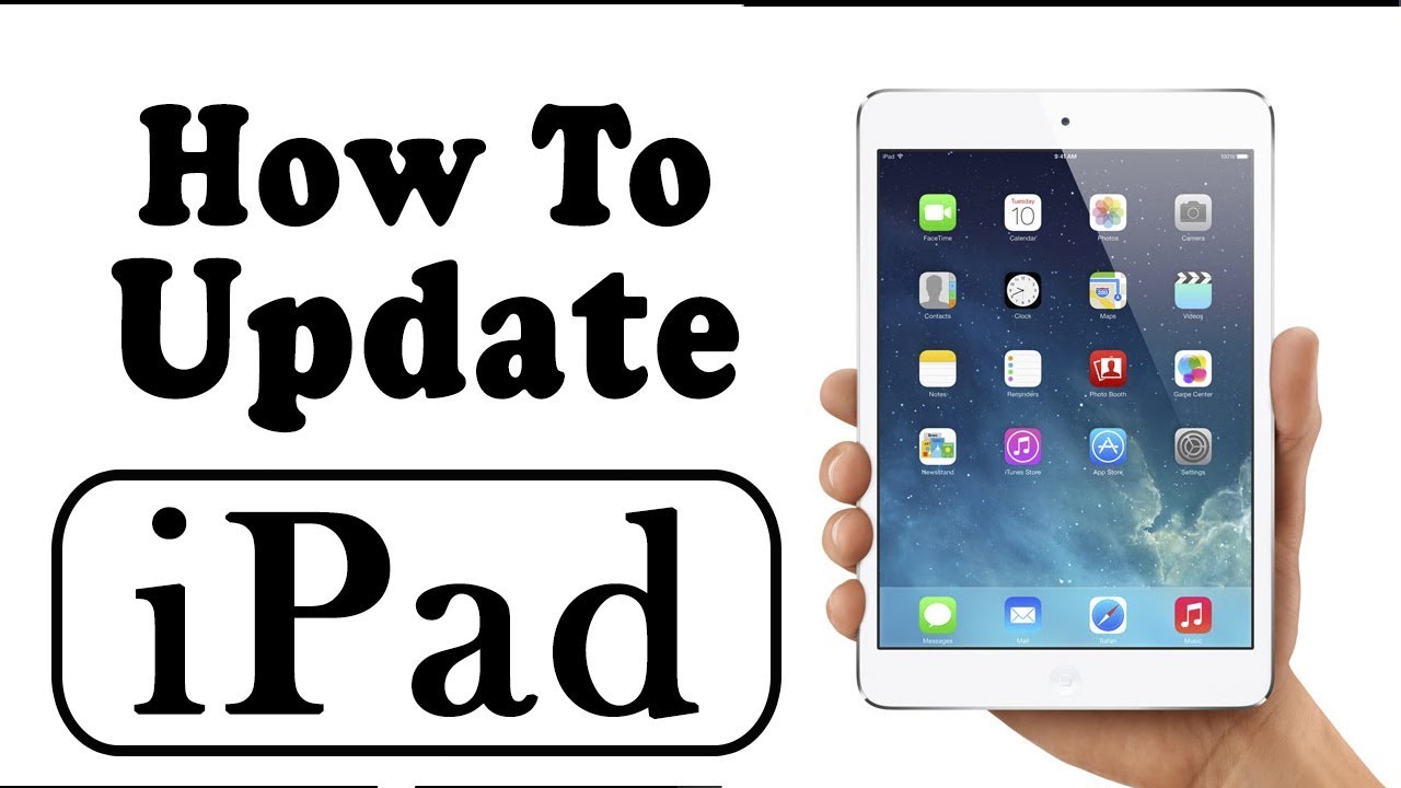Update iPad How to update Ipad ios 1133 99Tubes YouTube