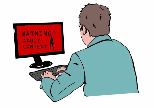 Warning adult content Stock Photos Royalty Free Warning adult content