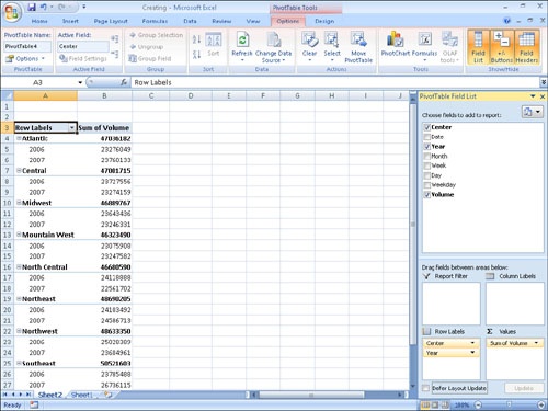 How To Make A Pivot Table In Excel 2007 Cabinets Matttroy