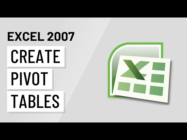 Creating Pivot Tables In Excel 2007 For Dummies Cabinets Matttroy