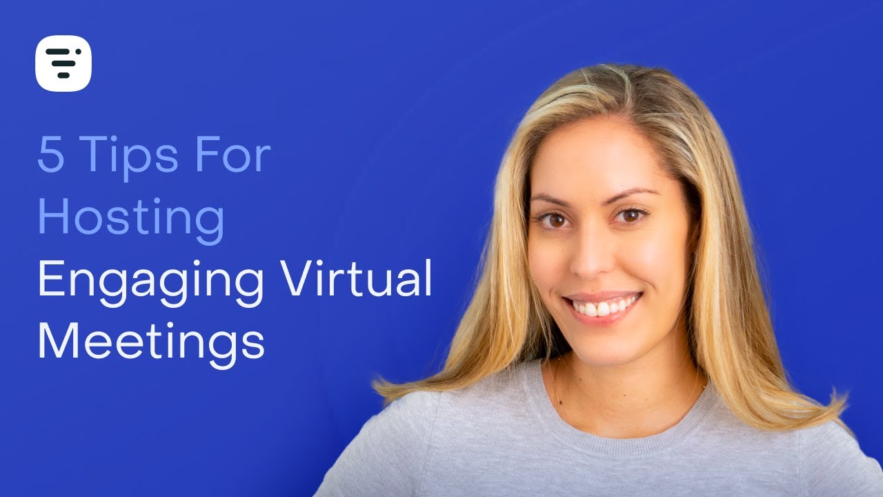 5 Tips for Hosting More Engaging Virtual Meetings YouTube