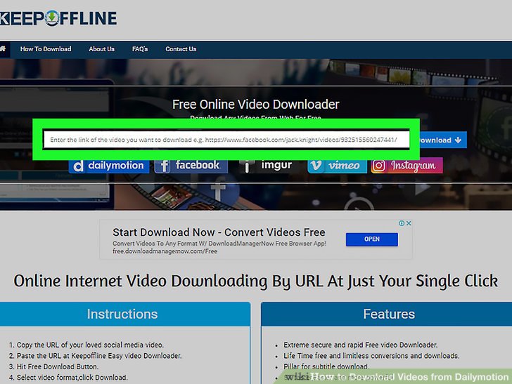3 Ways to Download Videos from Dailymotion wikiHow