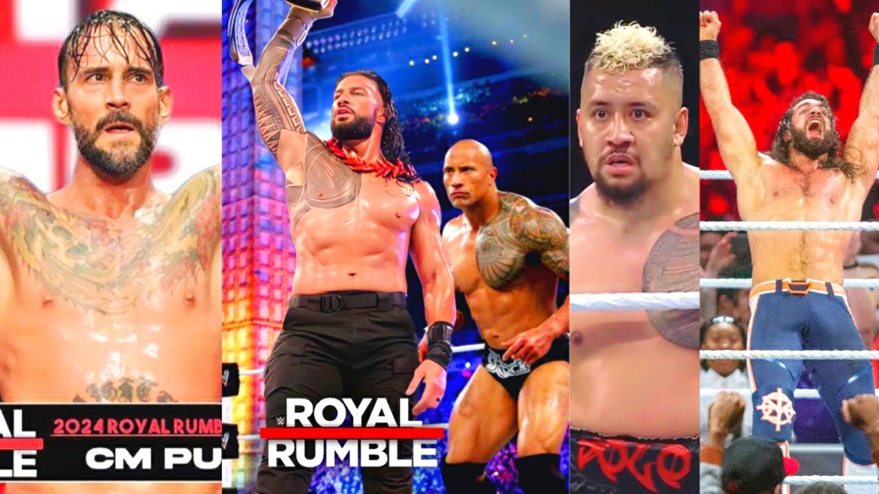 WWE Royal Rumble 2023 Highlights Rock attackks Roman Dolph returns